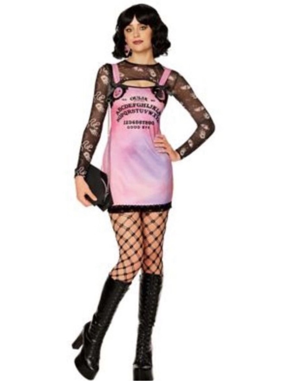 Spirit Halloween Tie Dye Ouija Board Dress NWT